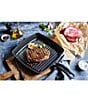 Staub Cast Iron Square Grill Pan, 12#double; - Image 3