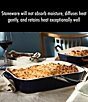 Staub Stoneware 2-Piece Rectangular Baking Dish Set, Color:Dark Blue - Image 4