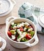 Staub Stoneware 3-Piece Mini Round Cocotte Set, Color:White - Image 5