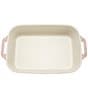 Staub Stoneware 3-Piece Rectangular Baking Dish Set, Color:Pastel Pink - Image 3