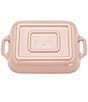 Staub Stoneware 3-Piece Rectangular Baking Dish Set, Color:Pastel Pink - Image 4