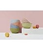 Color:Multi - Image 6 - Stoneware Universal 6-Piece Bowl Set- Macaron Pastel