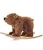 Color:Mottled Brown - Image 2 - Urs Rocking Bear