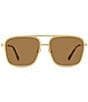 Color:Endura Gold - Image 2 - Women's 40069 57mm Aviator Sunglasses
