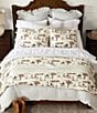 Stetson Desert Trail Western Toile Reversible Quilt Mini Set - Image 1