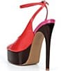 Steve Madden Alaric Leather Ankle Strap Platform Dress Sandals - Image 3