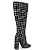 Color:Black/Multi - Image 2 - Ally-C Boucle Cap Toe Tall Boots