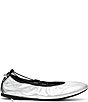 Steve Madden Alme Leather Ballet Sneakerinas - Image 3