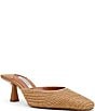 Steve Madden Alyse Raffia Dress Mules - Image 1