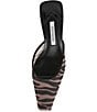 Steve Madden Alyse Zebra Mesh Pointed Toe Mules - Image 5
