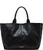 Steve Madden Alyson Extra Large Tote Bag, Color:Black - Image 2