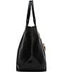 Steve Madden Alyson Extra Large Tote Bag, Color:Black - Image 4