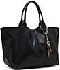 Steve Madden Alyson Extra Large Tote Bag, Color:Black - Image 5