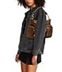 Steve Madden Andrew Buckle Cargo Shoulder Bag, Color:Saddle - Image 6