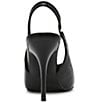 Steve Madden Andromeda Crinkle Leather High Vamp Slingback Pumps - Image 3