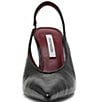 Steve Madden Andromeda Crinkle Leather High Vamp Slingback Pumps - Image 4