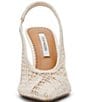 Steve Madden Andromeda Crochet High Vamp Slingback Pumps - Image 5