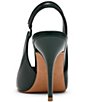 Steve Madden Andromeda Leather High Vamp Slingback Pumps - Image 3