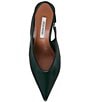 Steve Madden Andromeda Leather High Vamp Slingback Pumps - Image 5