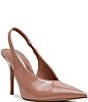 Steve Madden Andromeda Patent High Vamp Slingback Pumps - Image 1