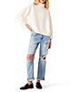 Steve Madden Arlette Funnel Neck Long Sleeve Sweater - Image 3