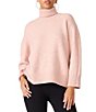 Steve Madden Arlette Funnel Neck Long Sleeve Sweater - Image 5