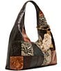 Steve Madden Auraa Snake Print Patchwork Shoulder Bag - Image 3