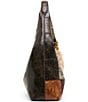 Steve Madden Auraa Snake Print Patchwork Shoulder Bag - Image 4