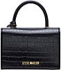 Steve Madden Be Preppy Satchel Bag, Color:Black - Image 2