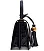 Steve Madden Be Preppy Satchel Bag, Color:Black - Image 4
