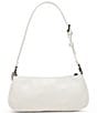 Steve Madden Becka Tassle Bear Charm Shoulder Bag, Color:White - Image 2
