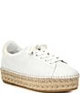 Color:White/White - Image 1 - Becky Espadrille Platform Sneakers