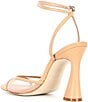 Color:Natural - Image 3 - Beki-M Mesh Sculptural Heel Dress Sandals