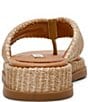 Steve Madden Bella Raffia Platform Flip Flops - Image 4