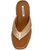 Steve Madden Bella Raffia Platform Flip Flops - Image 5