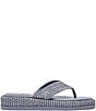 Steve Madden Bella Raffia Platform Flip Flops - Image 3