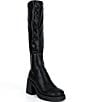 Steve Madden Berkleigh Nappa Leather Platform Tall Boots - Image 1