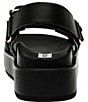 Color:Black - Image 3 - BigMona Leather Platform Sandals