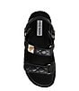 Color:Black - Image 5 - BigMona Quilted Leather Platform Sandals