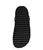 Color:Black - Image 6 - BigMona Quilted Leather Platform Sandals