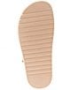 Color:Natural - Image 6 - Bigmona Raffia Buckle Detail Platform Sandals