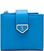 Steve Madden Bjem Bifold Small Wallet, Color:Azure - Image 1
