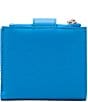 Steve Madden Bjem Bifold Small Wallet, Color:Azure - Image 2