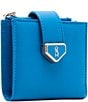 Steve Madden Bjem Bifold Small Wallet, Color:Azure - Image 5