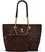 Steve Madden Bkattt Quilted Pouch Chain Strap Tote Bag - Image 1