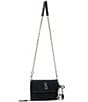 Steve Madden Boxed Wallet on a Chain Crossbody Bag, Color:Black - Image 5