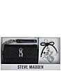 Steve Madden Boxed Wallet on a Chain Crossbody Bag, Color:Black - Image 6