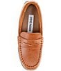 Color:Natural - Image 5 - Boys' B-Jared Leather Loafers (Youth)