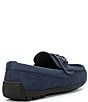 Color:Navy - Image 2 - Boys' Justinn Leather Bit Loafers (Youth)