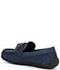Color:Navy - Image 3 - Boys' Justinn Leather Bit Loafers (Youth)